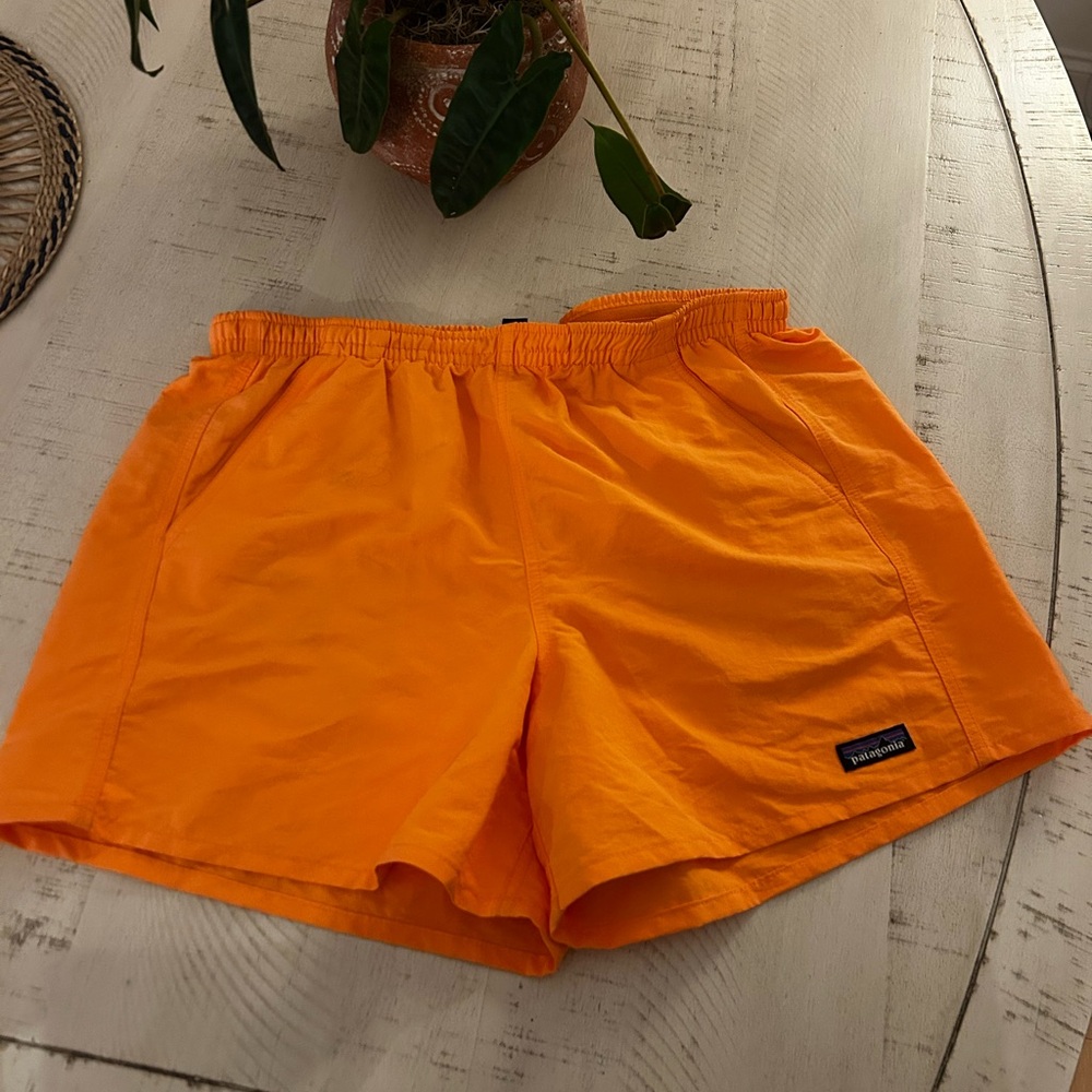 Patagonia Orange Baggies